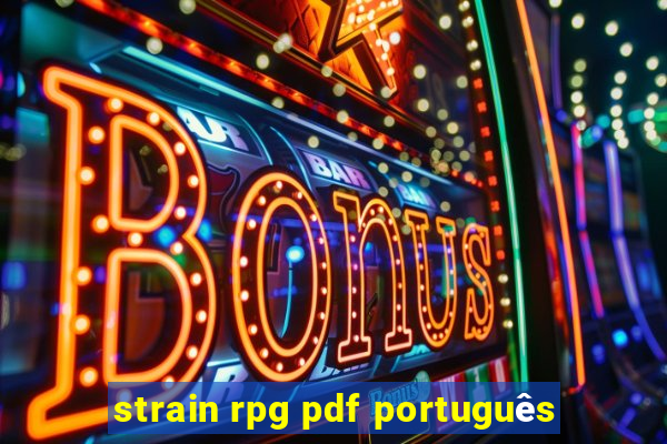 strain rpg pdf português