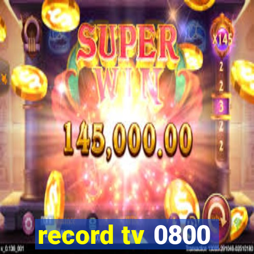 record tv 0800