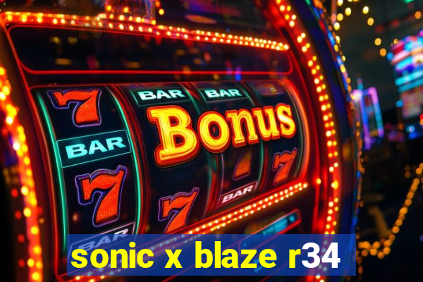 sonic x blaze r34