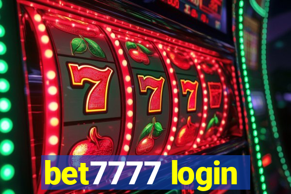 bet7777 login