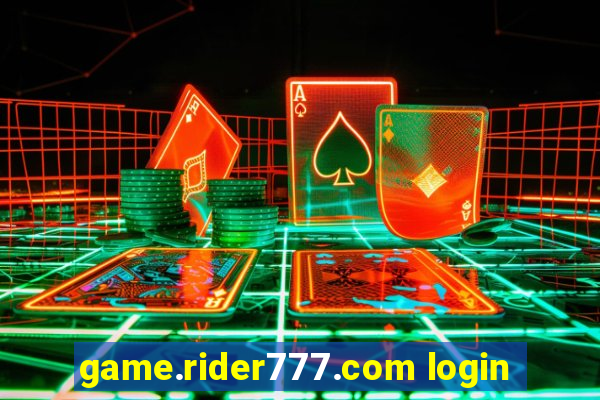 game.rider777.com login